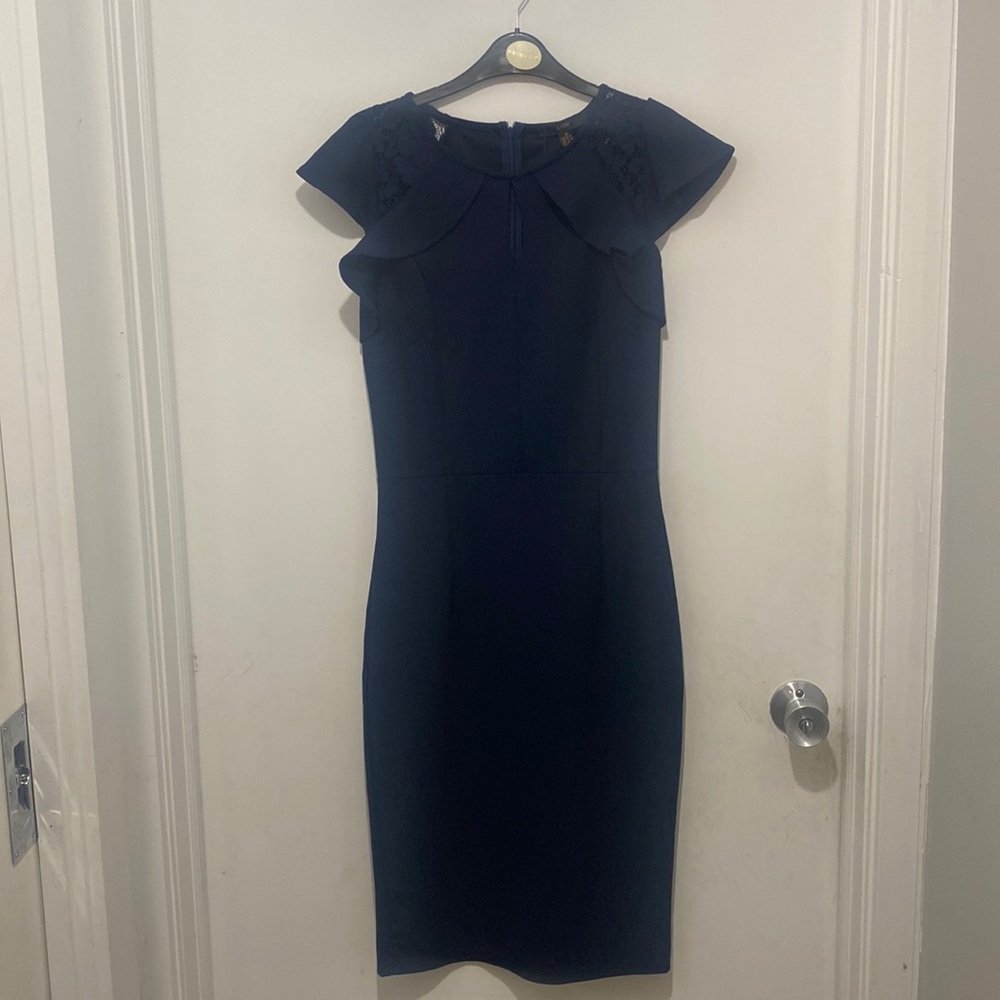 Women’s navy blue dress